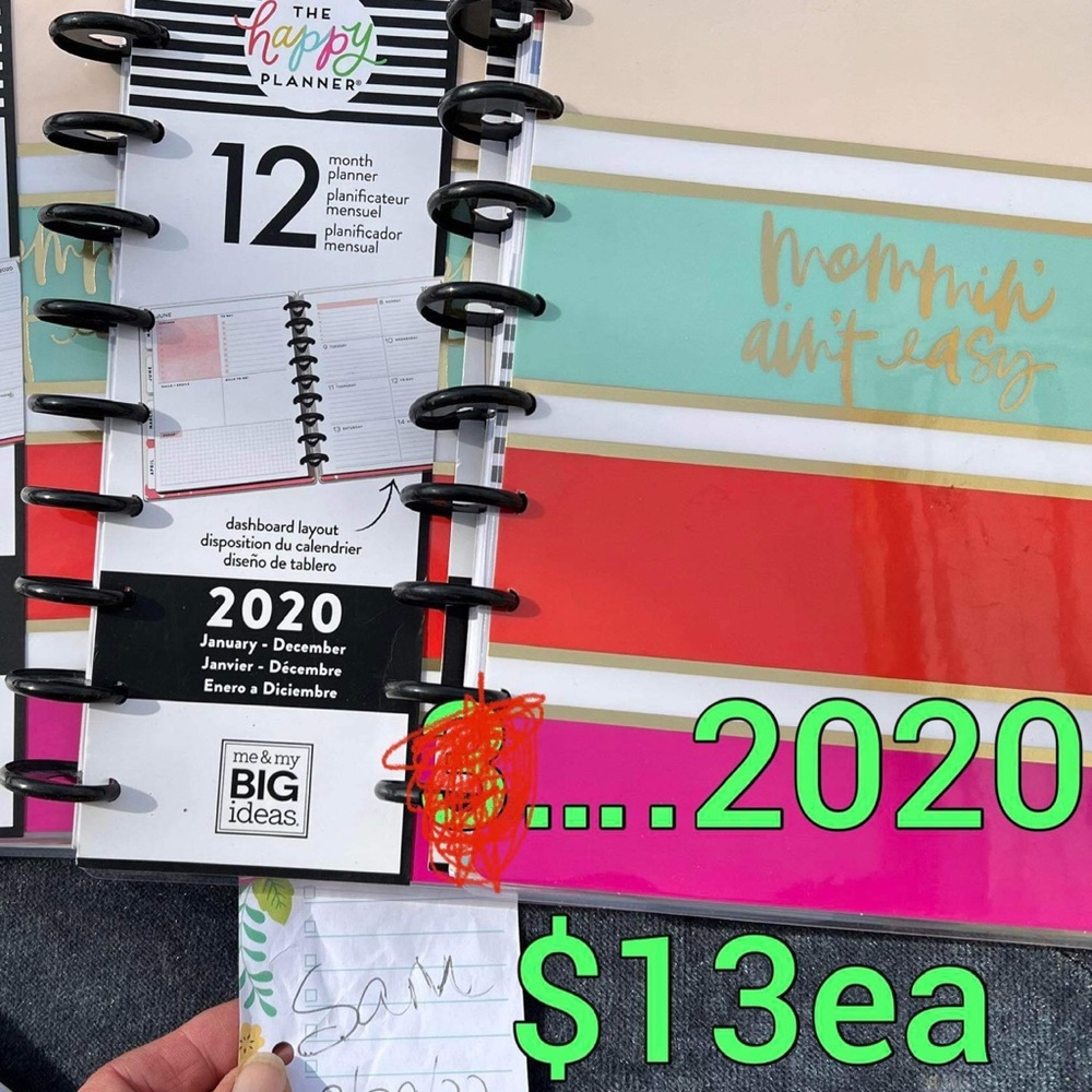 PLEASE READ!! YOU CHOOSE…Happy Planner Mini and Classic Prices in Pics, msg me